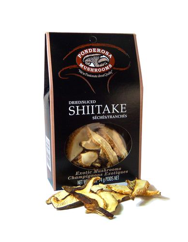 Ponderossa Dried Shiitake Mushrooms Product Image
